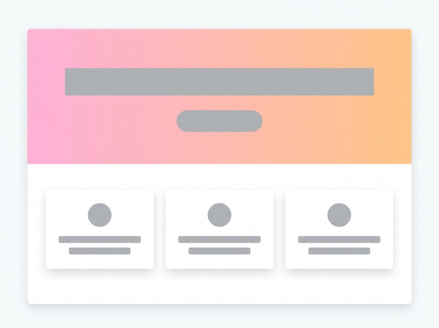The same layout a third time in orange, indistinguishable from the others