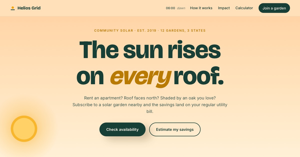 Helios Grid